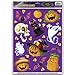 Halloween Static Cling Window Decorations - 4 Large Sheet Sets