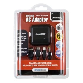 AC Adapter for  DSi, DS LITE, DS, GBA SP & PSP