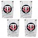 Minnesota Twins 4-Piece Square Shot Glass Set