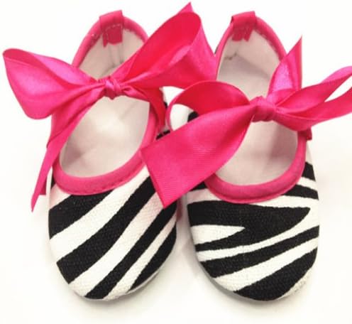 TANZK 1 Pair Cute Zebra Black White Print Newborn Baby Toddler Infant Shoe Sandal 11cm