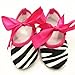 TANZK 1 Pair Cute Zebra Black White Print Newborn Baby Toddler Infant Shoe Sandal 11cm