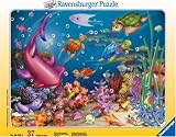 Bunte Unterwasserwelt, 37 Teile Rahmenpuzzle - 