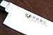 Yoshihiro Ginsan-ko High Carbon Stain Resistant Steel Western Style Gyuto Japanese Chef's Knife 8.5 In with Nuri Saya Cover