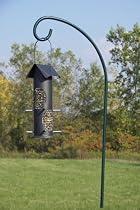 Heath Outdoor Products BFP-3 8-Foot Garden Hook Bird Feeder Pole