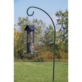 Heath Outdoor Products BFP-3 8-Foot Garden Hook Bird Feeder Pole