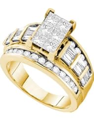 2.0CTW DIAMOND INVISIBLE RING