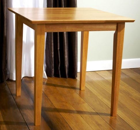 Maple 30x30 Square Dining Dinette Kitchen Table - No Chairs