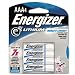 Energizer Ultimate L92BP-4 Lithium AAA Battery  4 Pack