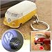 Dreams フォルクスワーゲン タイプ2キーライト Volks Wagen Type2 Light(Yellow&Ivory) VWT-68121: かわいいだけじゃない!エンブレムが映し出される楽しいキーライト!プレゼントにも最適な、かわいいキーライトです。キーチェーンは付属しています。街で見かけるレトロ感たっぷりのとっても可愛いワーゲンバスのキ...