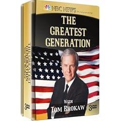 The Greatest Generation with Tom Brokaw - 3 DISC - EMBOSSED COLLECTOR'S TIN!