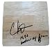 Chuck Person Autographed Floorboard Featuring "1986 Rookie of the Year" Inscription, Indiana Pacers, Proof Photo