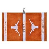 NCAA Texas Woven Jacquard Golf Towel