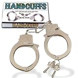 New in Package~STEEL/CHROME Handcuffs! Toys w/keys