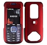Red Hard Case Cover for Nokia Xpressmusic 5130