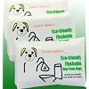 Flush Doggy - Biodegradable & Flushable Dog Poop Bags / Dog Waste Bags (3-pack travel packs ~ 60 Flush Doggy Bags)