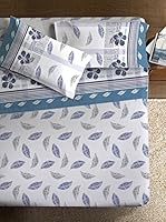 Ipersan Juego De Sábanas Disegno Poesia (Azul)