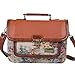 Ecosusi Women Vintage Leather Satchel Shoulder Messenger Bag Briefcase Handbag