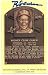 Rod Carew Hall Of Fame Gold Plaque