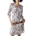 Promod Volant-Kleid mit Prints
