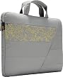 Image of Case Logic 女性にも嬉しいオシャレなデザインスリーブケース 13～14.1インチPC対応 13インチのMacBookやMacBook Proにも対応 手持ち／インナー両用 UNS-114J-LG（ライトグレー）