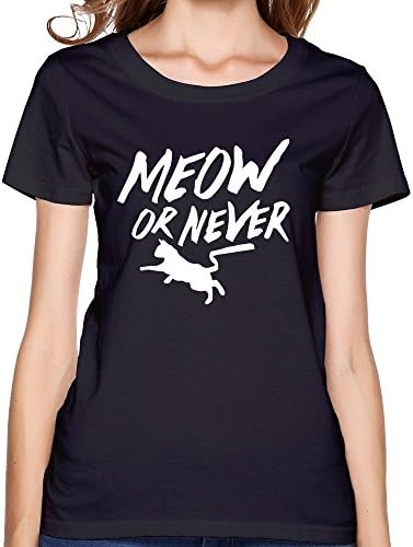 Womens Meow Or Never Tshirt
