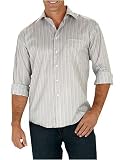 Pronto Uomo Striped Non-Iron, 100% Cotton Sport Shirt