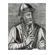 Portrait of Johannes Gutenberg Giclee Poster Print by Albrecht Mentz, 12x16