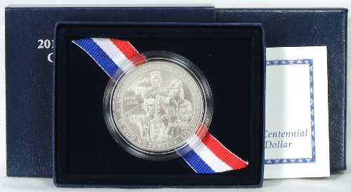 2010 Uncirculated Boy Scouts Centennial Commemorative Silver Dollar w/Box