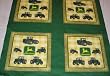 2 Yards John Deere Fabric Material Pillow Panel Tractor
