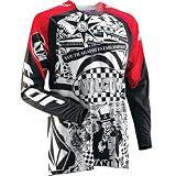 Thor MX Core Volcom Men's Off-Road Motorcycle Jersey - Red/White/Black