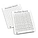 Didax Educational Resources Write On/Wipe Off 120 Number Mats (10 Pack)