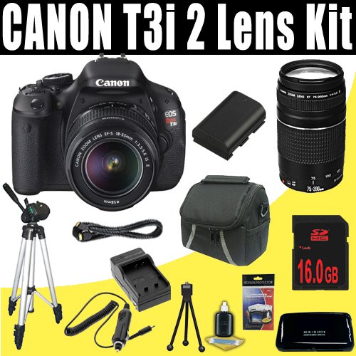 Canon EOS Rebel T3i 18 MP CMOS Digital SLR Camera 