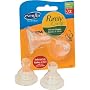 Evenflo Purely Comfi Nipple, 2 Pack , 3-6 Months, Medium Flow