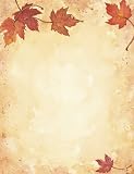 Fall Leaves Letterhead
