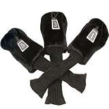 3 Pack of Deluxe Golf Club Head Covers by Longridge