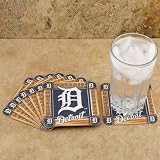 Detroit Tigers Paper Coasters - Set of 8