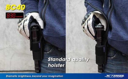 JETBeam BC40 LED torch