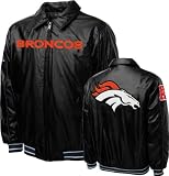 Denver Broncos Faux Leather Varsity Jacket