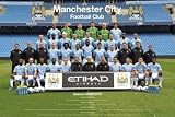 Football Manchester City Team Photo 09/10 Large Poster