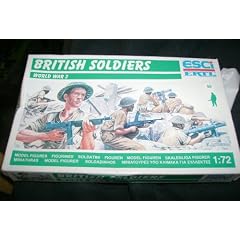 1:72 BRITISH SOLDIERS WORLD WAR 2 ESCI ERTL P-200