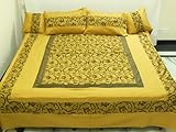 Home Furnishing Silk bed sheet Bedspread with Pillow & Cushion Covers