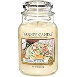 Yankee Candle Large 22-Ounce Jar Candle, Christmas Cookie