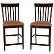Carlyle Stool Set of 2 - Cappuccino