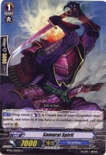 Cardfight!! Vanguard TCG - Samurai Spirit (BT02/050EN) - Onslaught of Dragon Souls