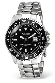 Autograph Round Face Diving Bezel Watch
