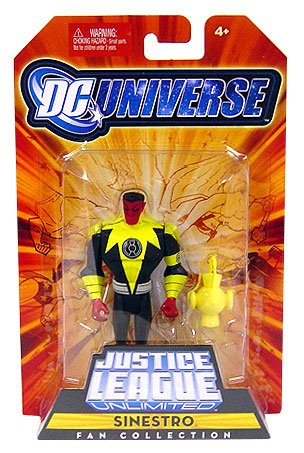  DC Universe Justice League Unlimited Fan Collection Action Figure Sinestro
