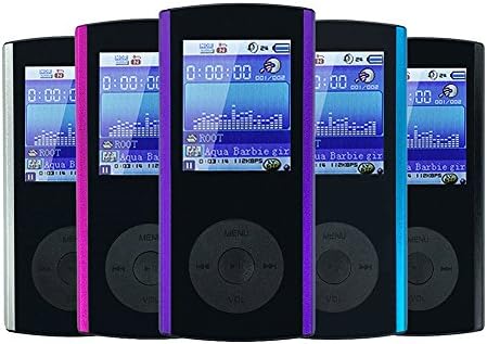 Portable Mini 16GB MP3 MP4 Music Player Music Players for Travel Work Running Sport (purple)