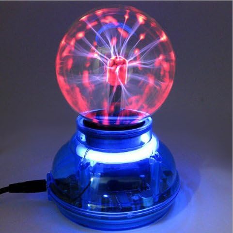 LORIZA® 3 inches 12v Touch & Sound Activated Plasma Lamp Nebula Ball
