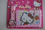 Hello Kitty Pink Wallet & Watch Set , Great Gift idea for Children , Purse & Watch Set