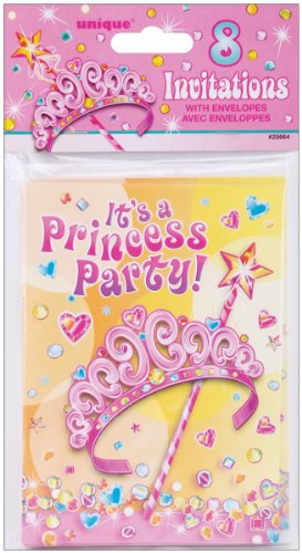 Invitation & Envelope Kit 8PK/Pretty Princess
